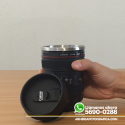 Lens Coffee Mug con Tapa (Negro) EF 24 - 105 mm 