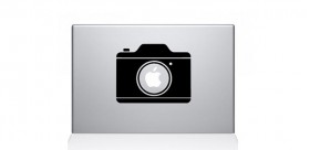 Vinyl cámara MacBook