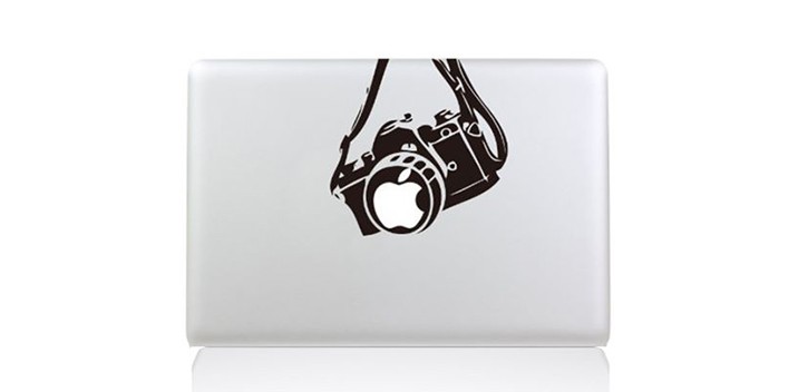 Vinyl cámara MacBook