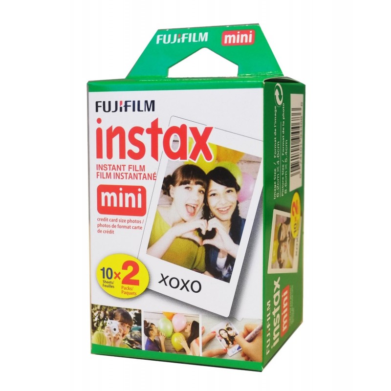 Papel fotográfico para cámara Instax Mini 8 Fujifilm - Armería Fotográfica