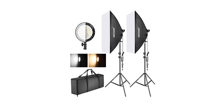 Kit de Softbox bicolor neewer 20x27 pulgadas